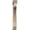 Ekena Millwork Legacy Traditional Rough Sawn Bracket w/ Offset Brace, Douglas Fir, 6"W x 36"D x 44"H BKT0604X36X44LEC01RDF - alternate 3
